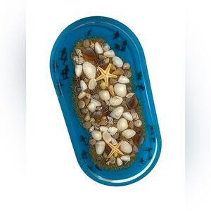 🐚🌊New underwater beach island inspired handmade trinket tray SALE